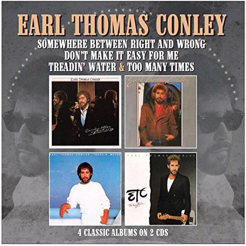 Glen Innes, NSW, Somewhere Between Right And Wrong / Don't Make It Easy For Me / Treadin' Water / Too Many Times, Music, CD, MGM Music, Jan23, Morello, Earl Thomas Conley, Country