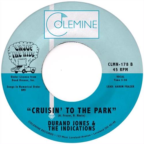 Glen Innes, NSW, Morning In America / Cruisin' To The Park, Music, Vinyl 7", Rocket Group, Oct19, , Jones, Durand & The Indications, Soul