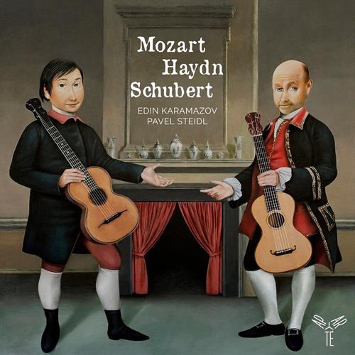 Glen Innes, NSW, Schubert, Haydn, Mozart - Mozart : Fantasia In C Minor K.475 / Haydn : Keyboard Sonata In E Flat Major, Op. 66 Hob.Xvi:49 / Schubert : Arpeggione Sonata D.821, Music, CD, Inertia Music, Feb23, Harmonia Mundi, Edin Karamarov, Guitar, Pavel Steidl, Guitar, Classical Music