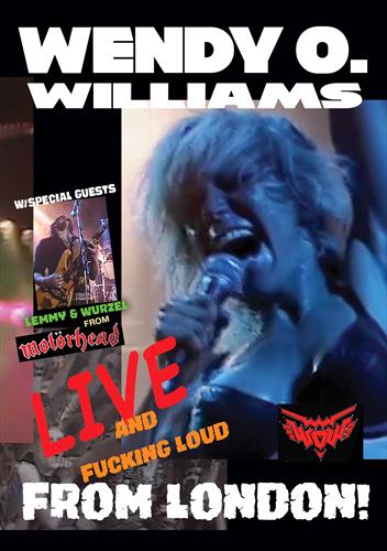 Glen Innes, NSW, Wow: Live And Fucking Loud From London!, Music, DVD, MGM Music, Nov22, Pandemoniu, Wendy O. Williams, Alternative