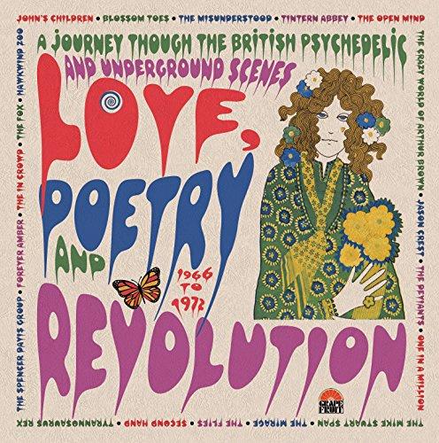 Glen Innes, NSW, Love Poetry And Revolution - A Journey Through The British Psychedelic And Underground Scenes 1966 To 1972, Music, CD, Rocket Group, Jun22, , Various Artists, Pop