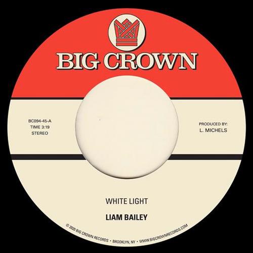 Glen Innes, NSW, White Light B/W Cold & Clear, Music, Vinyl 7", Rocket Group, Sep20, BIG CROWN, Liam Bailey, Funk