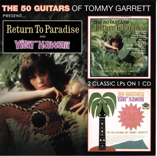 Glen Innes, NSW, 50 Guitars Return To Paradise & Visit Hawaii, Music, CD, MGM Music, Apr23, Garrett Music / Note, Tommy Garrett, Ambient / Meditation / Inspirational