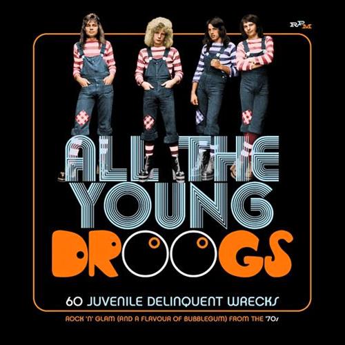 Glen Innes, NSW, All The Young Droogs ~ 60 Juvenile Delinquent Wreck, Music, CD, Rocket Group, Jan19, RPM, Various Artists, Rock